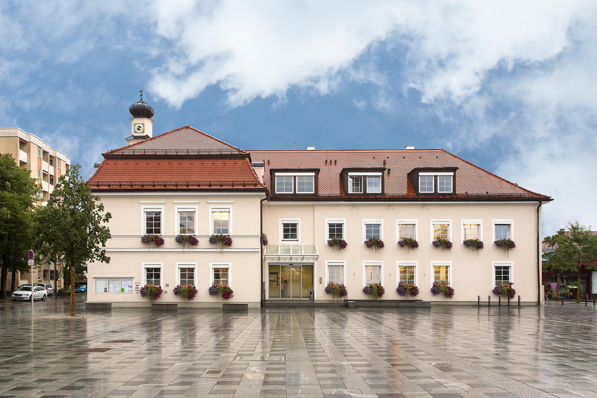 B3 Architekten - Projekt: Wiederaufbau des denkmalgeschützten Rathauses nach Brand Penzberg