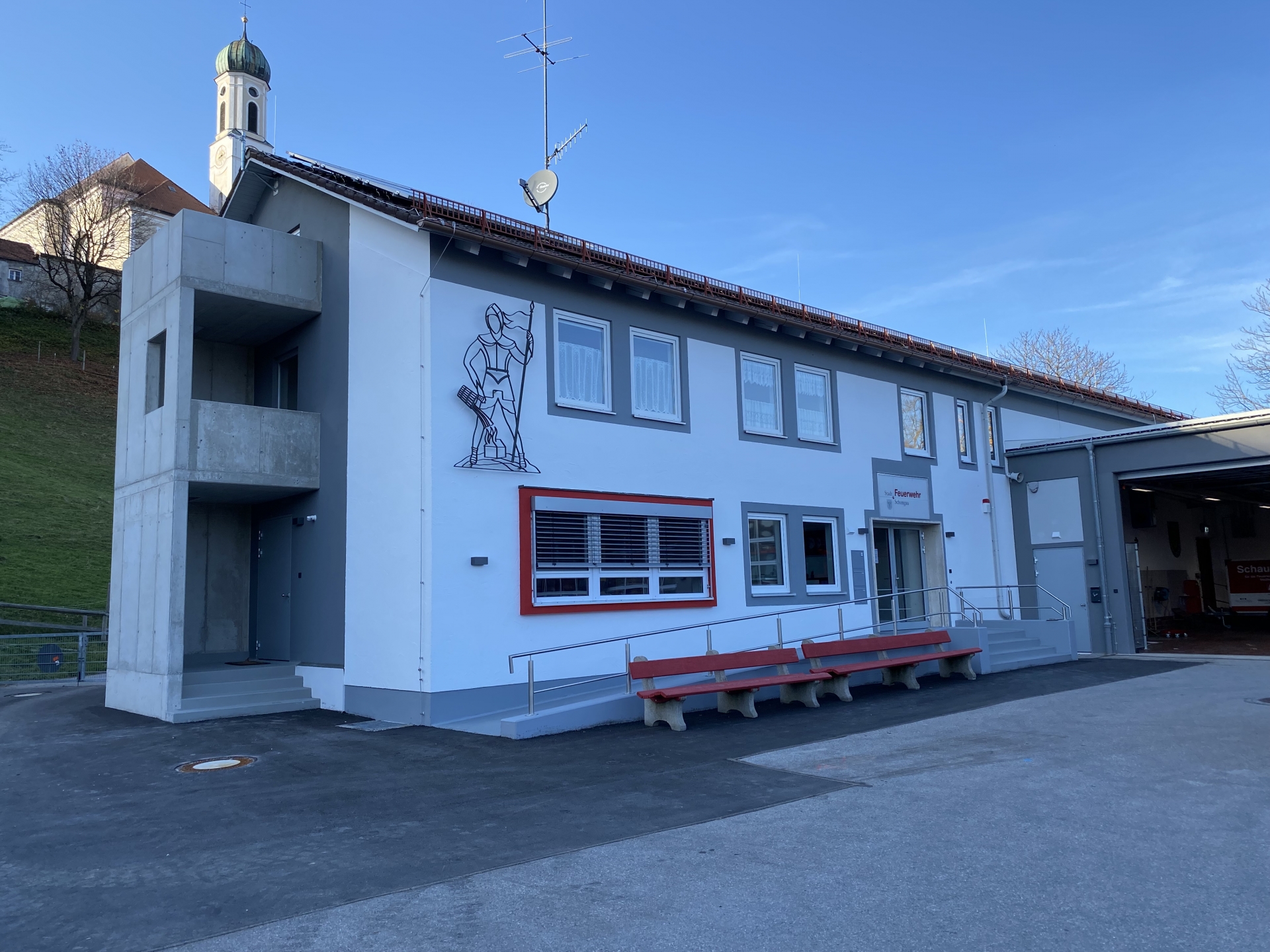 Sanierung und Umbau des bestehenden Feuerwehrgerätehauses Schongau