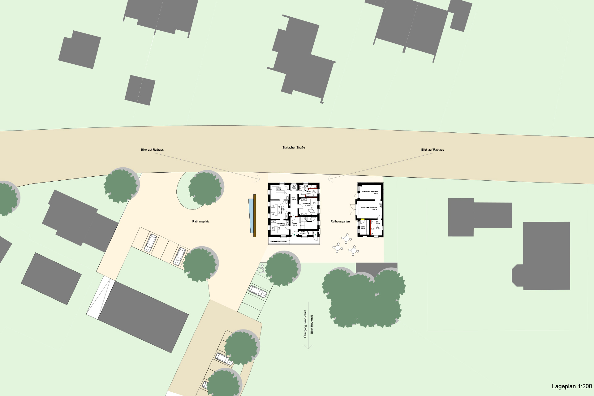Sanierung des denkmalgeschützten „Deichstätterhauses“ und Umbau zum Rathaus Iffeldorf (2. Rang)