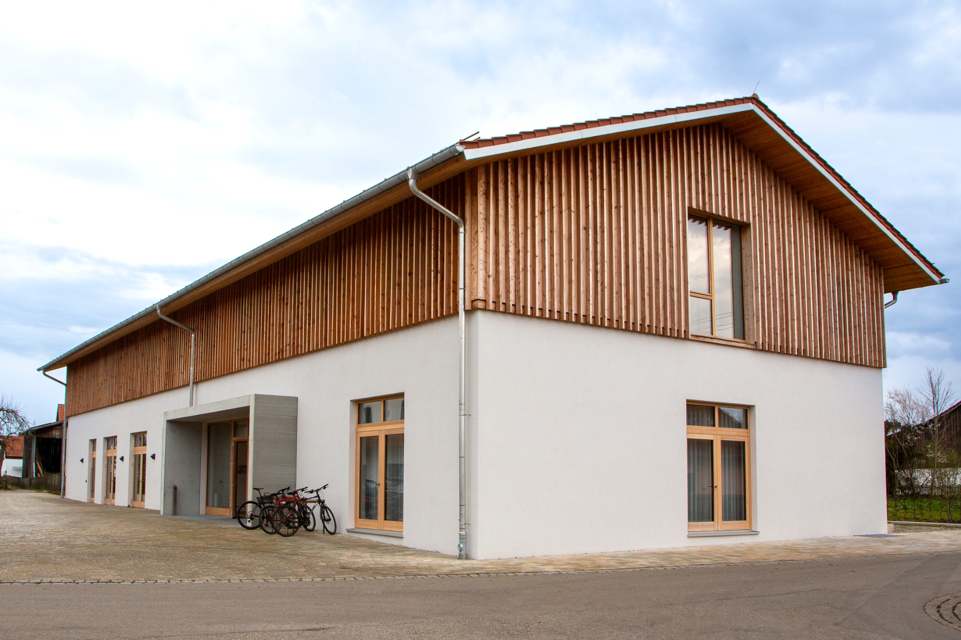 Neubau eines Rathauses mit Bürgersaal Wielenbach